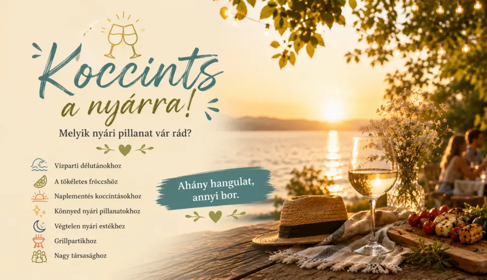 KOCCINTS A NYÁRRA!