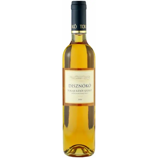 Disznókő Tokaji Sárgamuskotály késői szüret 2018 (0,5l)