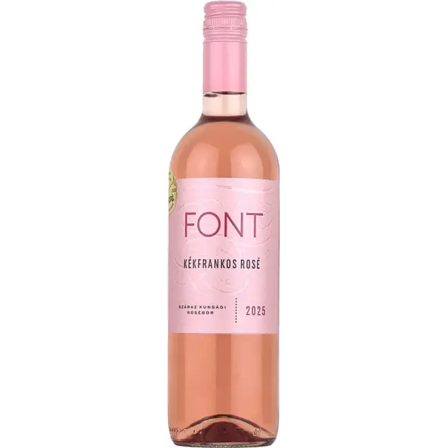 Font Pincészet Kékfrankos Rosé 2025