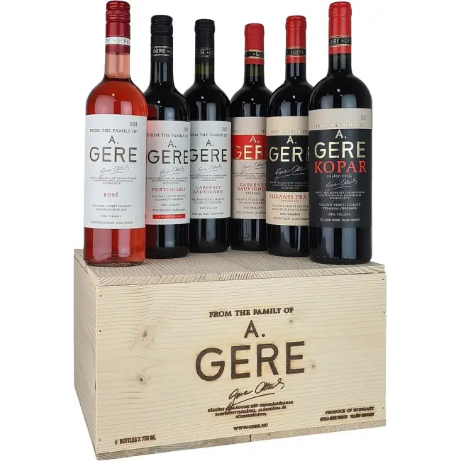 Gere Attila válogatás fadobozban