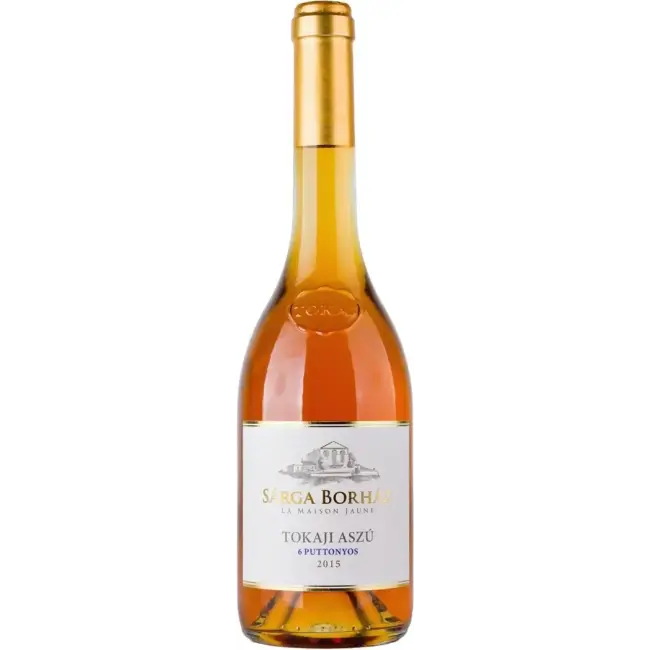 Sárga Borház Tokaji 6 puttonyos Aszú 2015
