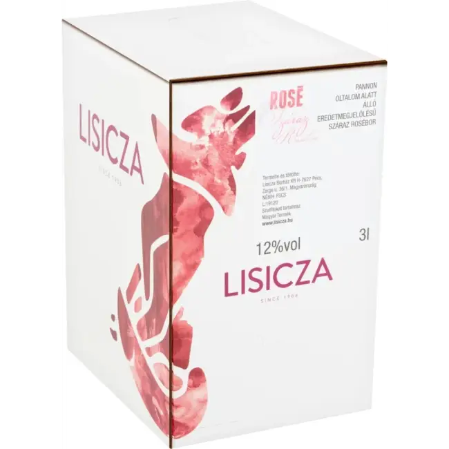 Lisicza Rosé 2025 (3L Bag-in-Box)