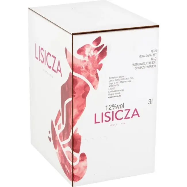 Lisicza Ravasz fehér 2025 (3L Bag-in-Box)