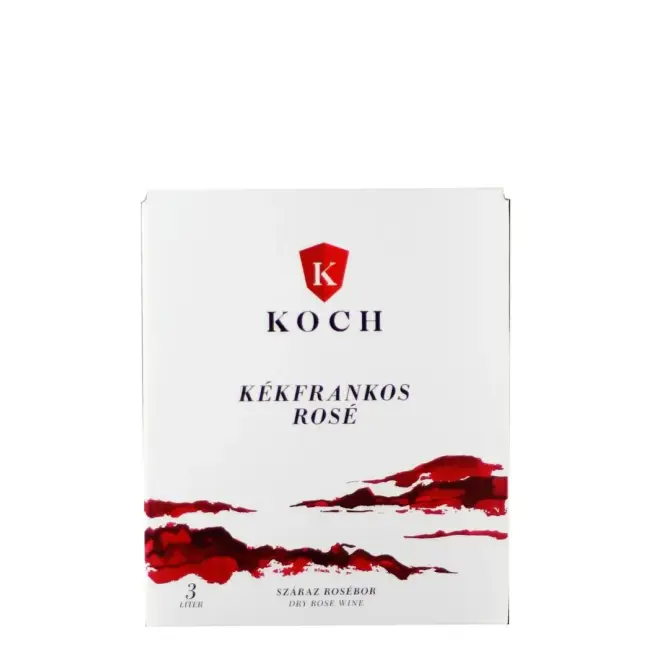Koch Kékfrankos Rosé 2025 (3l Bag-in-Box) 