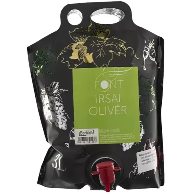 Font Pincészet Irsai Olivér 2025 (3L borzsák)