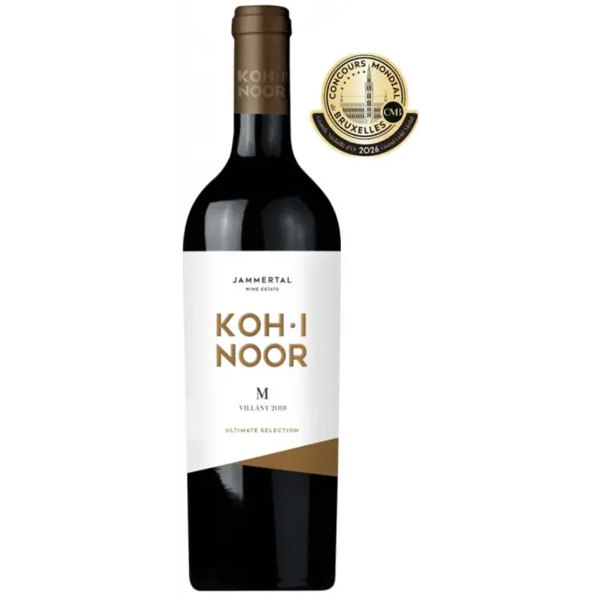 Jammertal KOH-I-NOOR Merlot 2018 (6 palack faládában) - ELŐJEGYZÉS