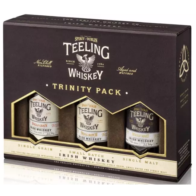 Teeling Trinity Mini Gift Pack 46% 0,15L