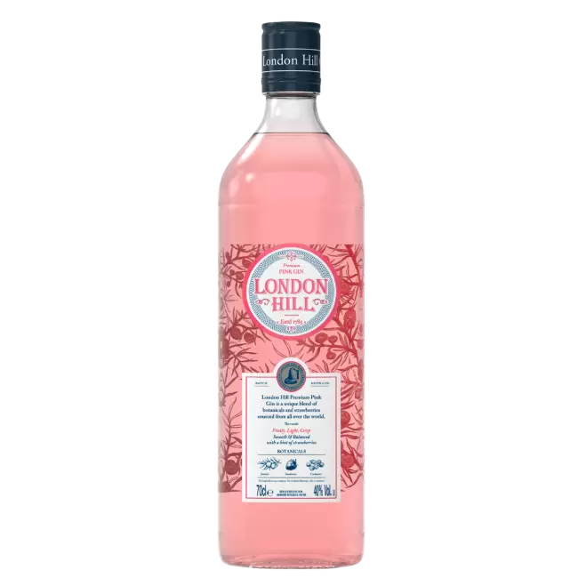 Gin London Hill Pink 0,7L 40%