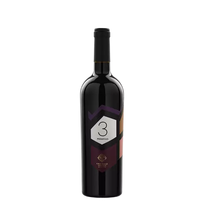 Casa Reale 3 Salento Primitivo 2023 0,75L