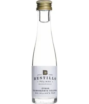 Bestillo Piros Vilmoskörte Pálinka (0,03 l) Mini 40%