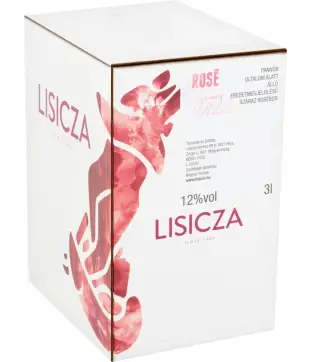 Lisicza Rosé 2024 (3L Bag-in-Box)