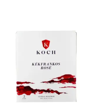 Koch Kékfrankos Rosé 2025 (3l Bag-in-Box) 