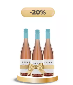 Szeptemberi Cezar Cabernet Sauvignon Rosé Borcsomag 3x0,75L