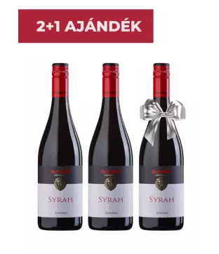 SZELESHÁT SYRAH 2+1 BORCSOMAG (3x0,75L)